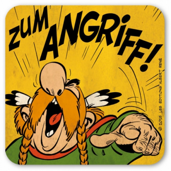 Asterix & Obelix Untersetzer - zum Angriff